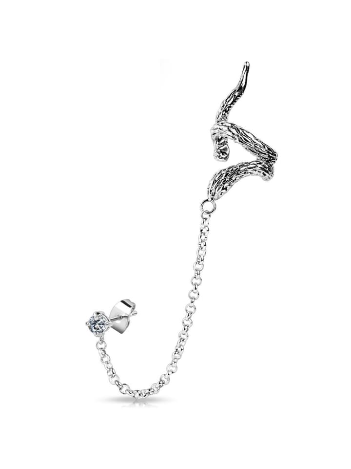 Bungsa Серебряная серьга-кафф
Bungsa Серебряная серьга-кафф