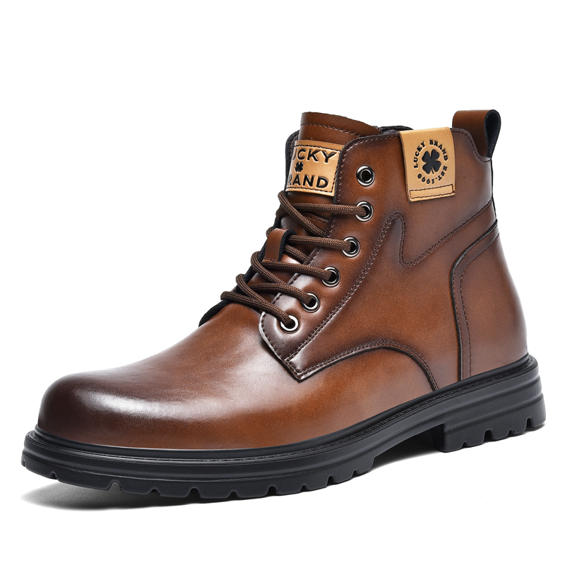 Короткие мужские ботинки Martin LUCKY BRAND, Dark Brown 
Короткие мужские ботинки Martin LUCKY BRAND, Dark Brown