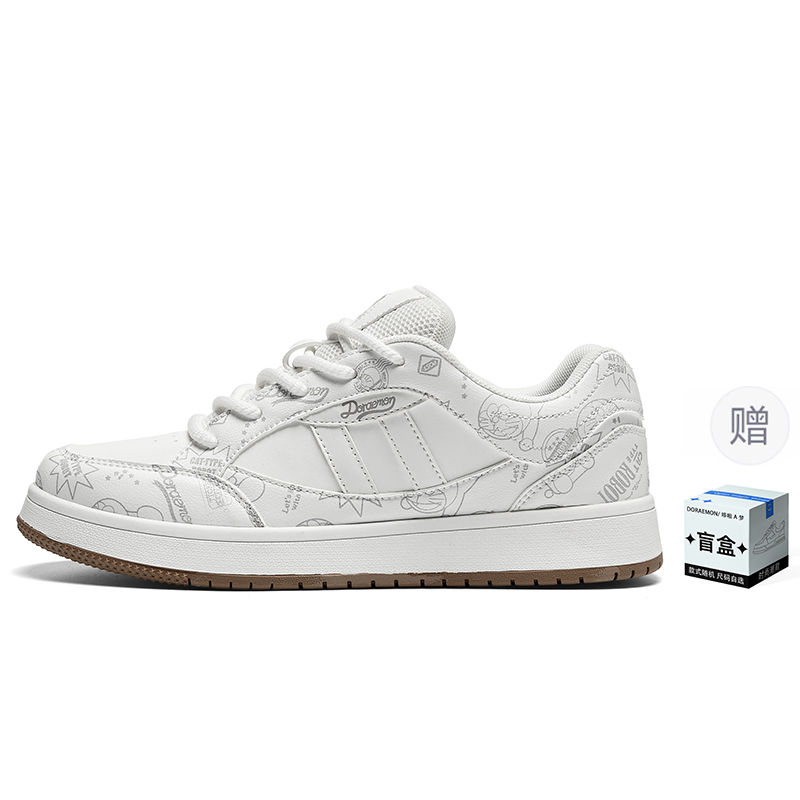 Doraemon Дораэмон Низкие скейтерские кроссовки унисекс Винтажный белый+Мистери бокс, цвет Vintage White+Mystery Box
Doraemon Дораэмон Низкие скейтерские кроссовки унисекс Винтажный белый+Мистери бокс, цвет Vintage White+Mystery Box