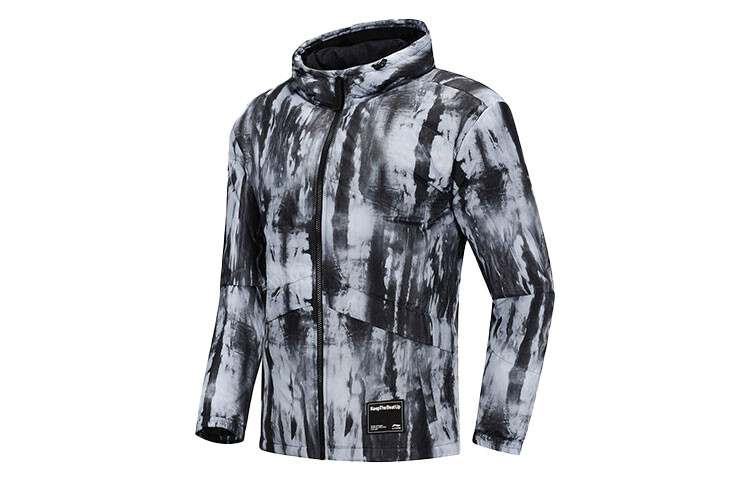 Пуховик мужской черный/белый Lining, черный/белый
Пуховик мужской черный/белый Lining, черный/белый