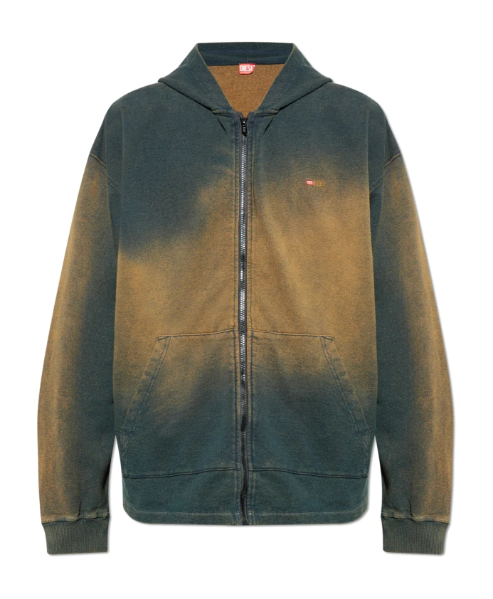 Толстовка с капюшоном на молнии Diesel, коричневый
Толстовка с капюшоном на молнии Diesel, коричневый