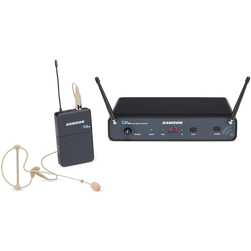 Беспроводная микрофонная система Samson Concert 88x UHF Wireless Earset Microphone System (D Band)
Беспроводная микрофонная система Samson Concert 88x UHF Wireless Earset Microphone System (D Band)