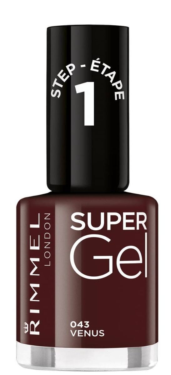 Rimmel Super Gel лак для ногтей, 043 Venus
Rimmel Super Gel лак для ногтей, 043 Venus