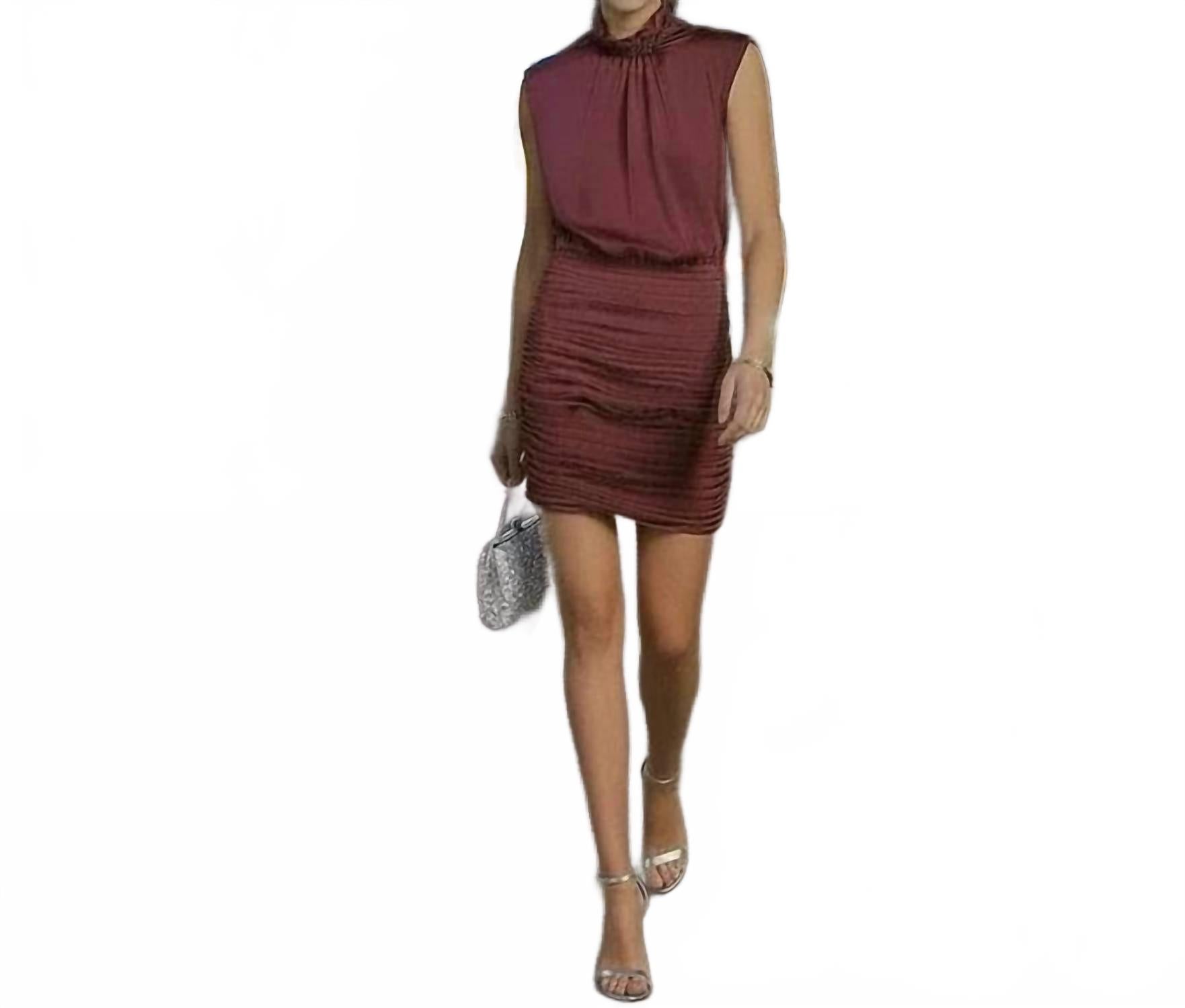 Ramy Brook Платье Emersyn бордового цвета
Ramy Brook Платье Emersyn бордового цвета