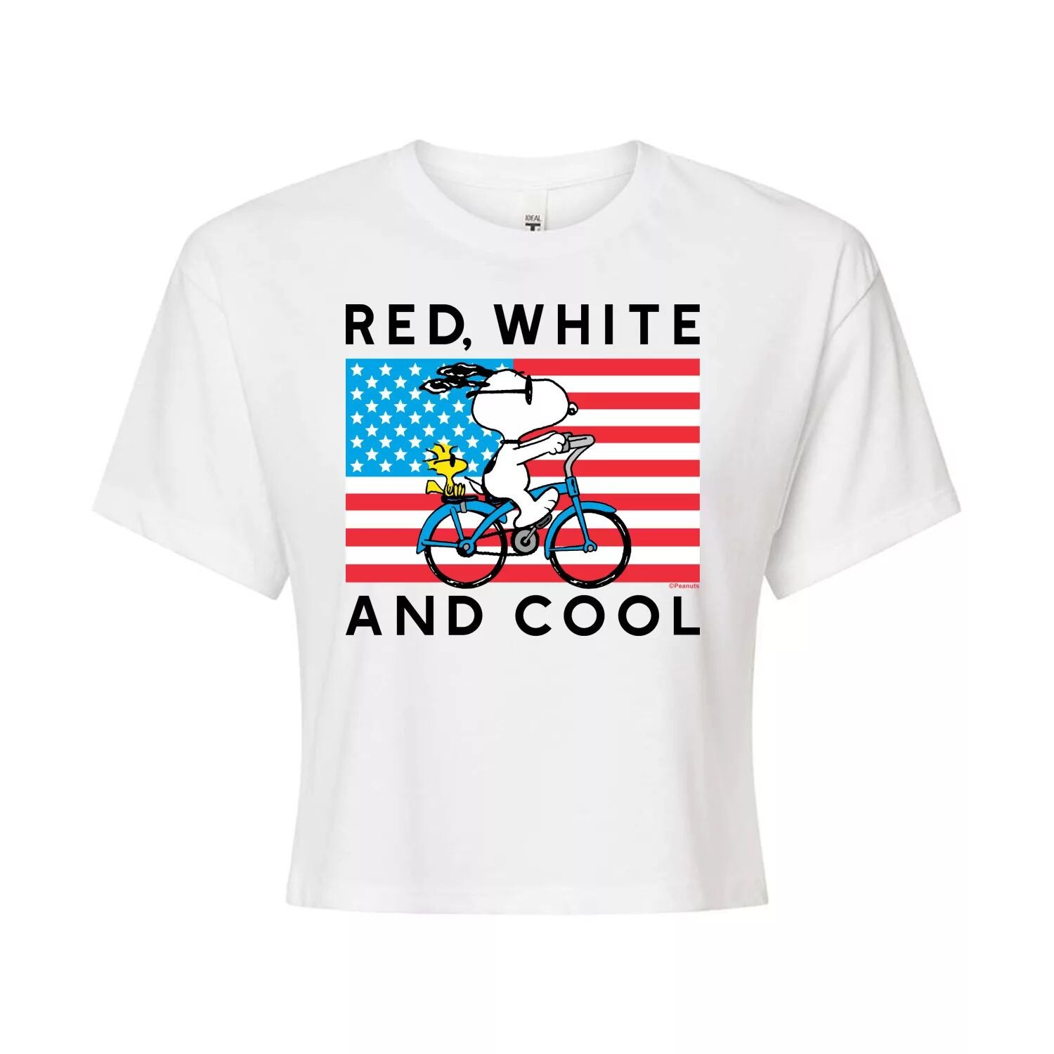 Укороченная футболка Peanuts Bike Riding Snoopy для юниоров "Red, White & Cool" Licensed Character, белый
Укороченная футболка Peanuts Bike Riding Snoopy для юниоров "Red, White & Cool" Licensed Character, белый