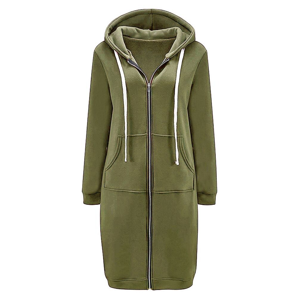 Женская туника Haute Edition, длинная толстовка с капюшоном и молнией во всю длину, худи, цвет Olive
Женская туника Haute Edition, длинная толстовка с капюшоном и молнией во всю длину, худи, цвет Olive