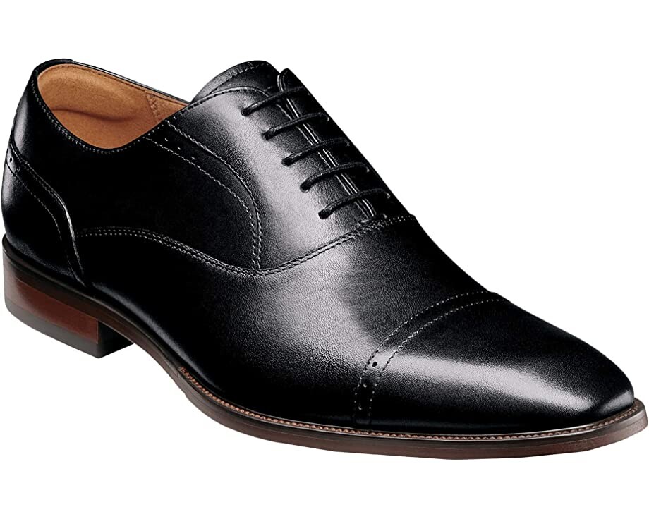 Оксфорды Sorrento Cap Toe Oxford Florsheim, черный 
Оксфорды Sorrento Cap Toe Oxford Florsheim, черный
