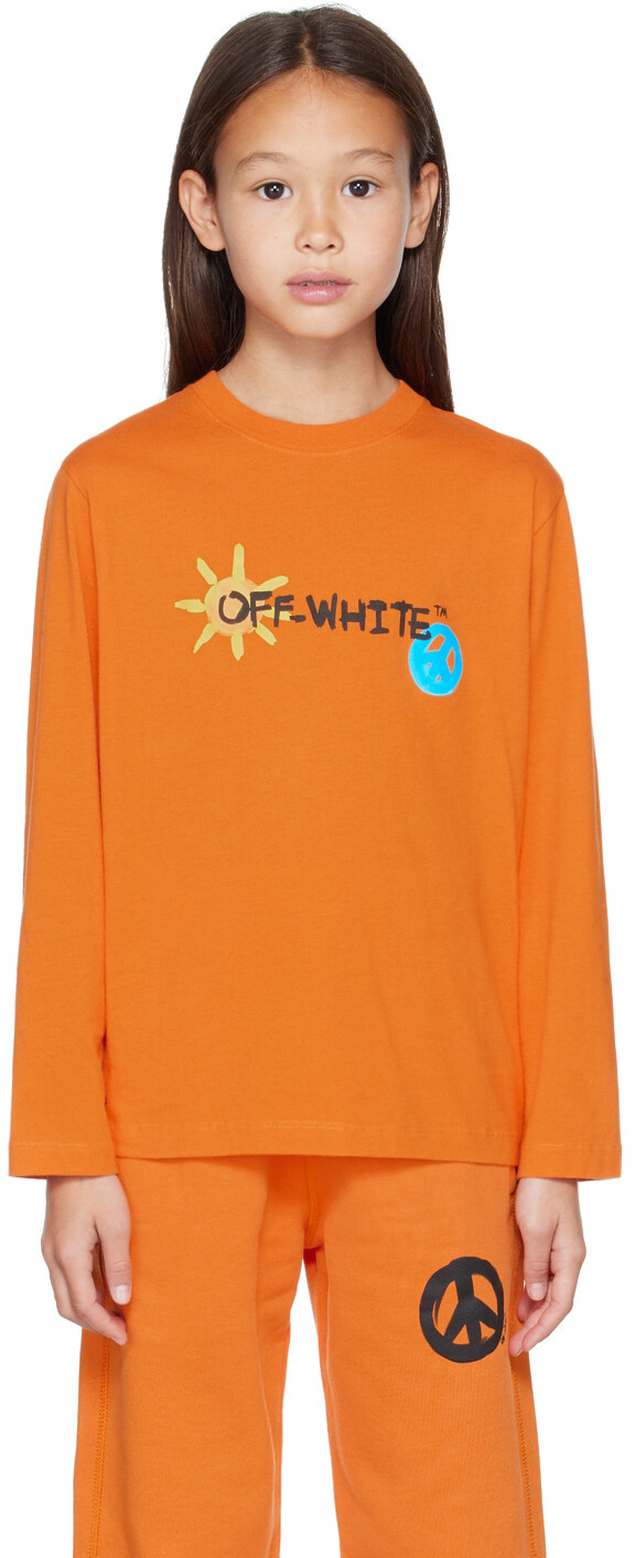 Детская оранжевая футболка с длинным рукавом Sun & Peace Off-White, Оранжевый, Детская оранжевая футболка с длинным рукавом Sun & Peace Off-White
Детская оранжевая футболка с длинным рукавом Sun & Peace Off-White, Оранжевый, Детская оранжевая футболка с длинным рукавом Sun & Peace Off-White