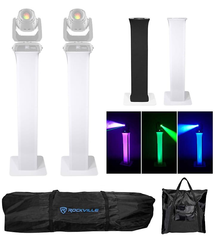 2 стойки Totem + черные + белые сетки для 2 ламп Chauvet Intimidator Spot 375Z IRC Rockville (2) RTP32W Spot 375Z IRC
2 стойки Totem + черные + белые сетки для 2 ламп Chauvet Intimidator Spot 375Z IRC Rockville (2) RTP32W Spot 375Z IRC