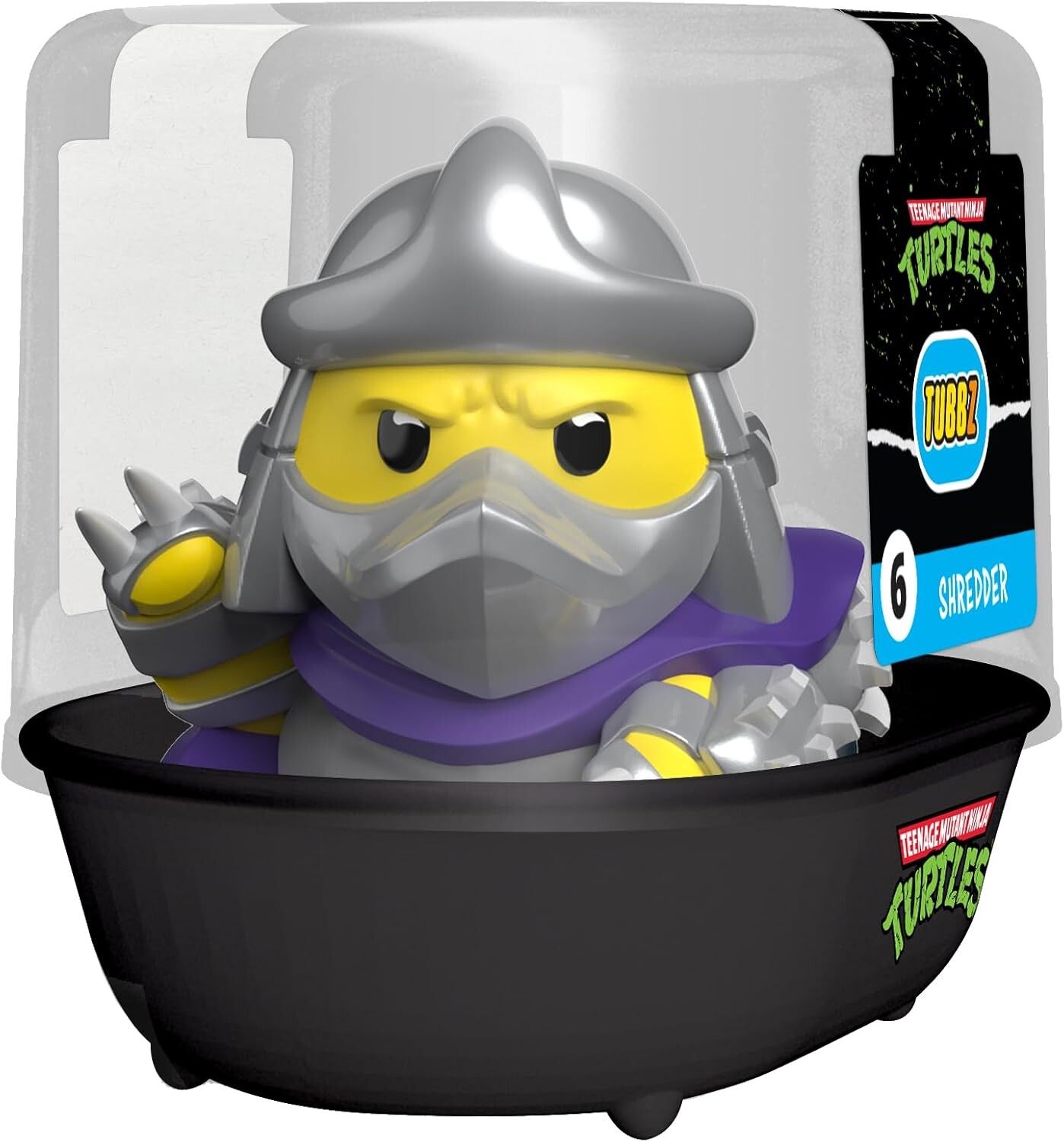 Виниловая фигурка-утка Tubbz Teenage Mutant Ninja Turtles, Shredder, 9 см
Виниловая фигурка-утка Tubbz Teenage Mutant Ninja Turtles, Shredder, 9 см