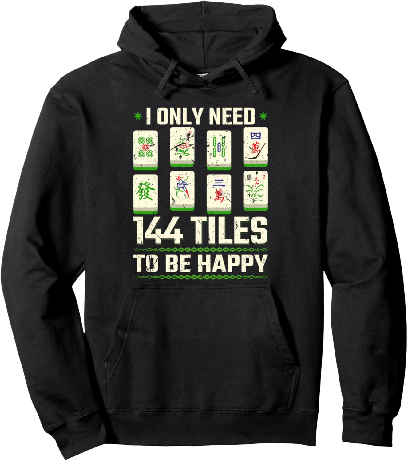 Толстовка Happy Mahjong с 144 плитками Mahjong Wear And Accessories, черный
Толстовка Happy Mahjong с 144 плитками Mahjong Wear And Accessories, черный