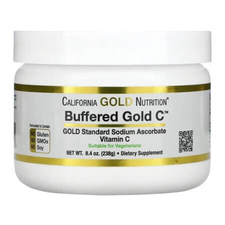 Некислый буферизованный витамин C в форме порошка, California Gold Nutrition Buffered Gold C, аскорбат натрия, 238 г
Некислый буферизованный витамин C в форме порошка, California Gold Nutrition Buffered Gold C, аскорбат натрия, 238 г