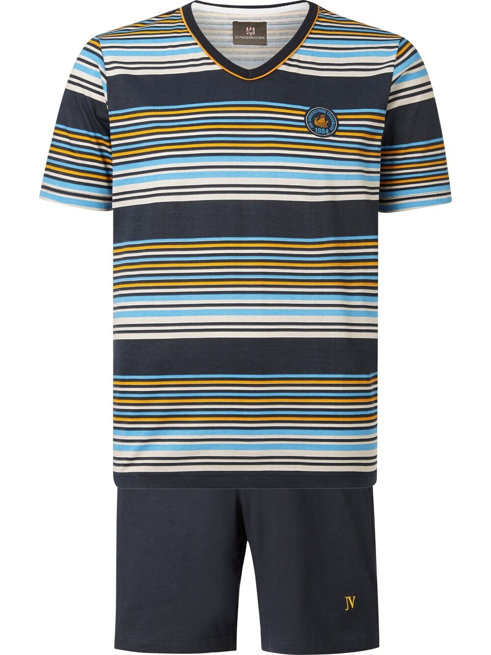 Короткая пижама Jan Vanderstorm Dossard, смешанные цвета
Короткая пижама Jan Vanderstorm Dossard, смешанные цвета