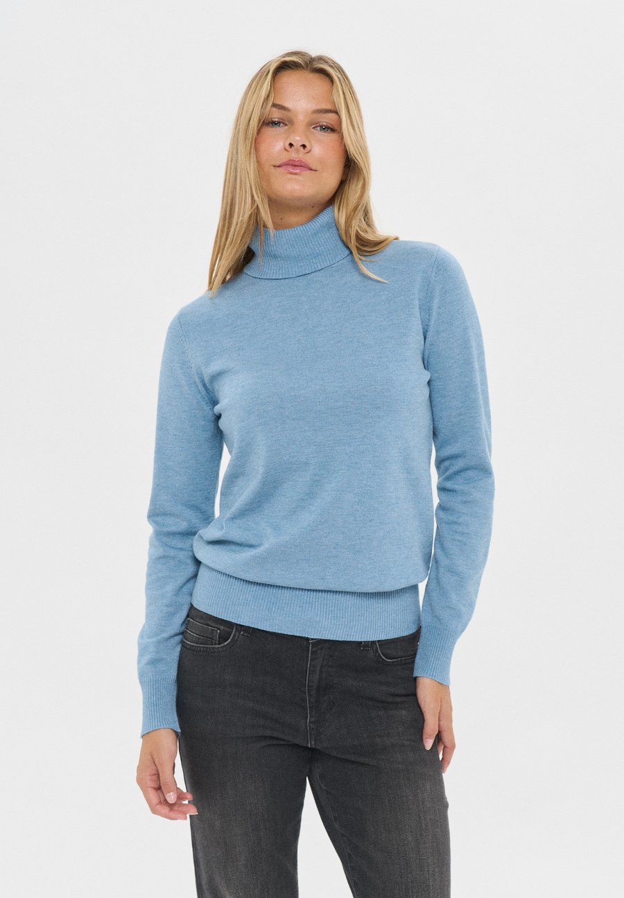 Джемпер Saint Tropez ROLL NECK, Blue Shadow Melange/Mottled Light Blue
Джемпер Saint Tropez ROLL NECK, Blue Shadow Melange/Mottled Light Blue