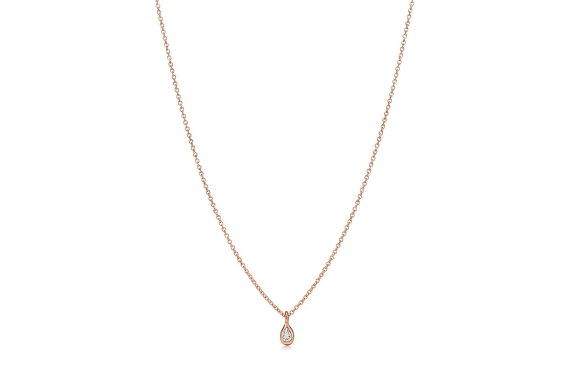 TIFFANY & CO. Elsa Peretti 18k розовое золото с бриллиантами ожерелье для женщин Rose Gold
TIFFANY & CO. Elsa Peretti 18k розовое золото с бриллиантами ожерелье для женщин Rose Gold