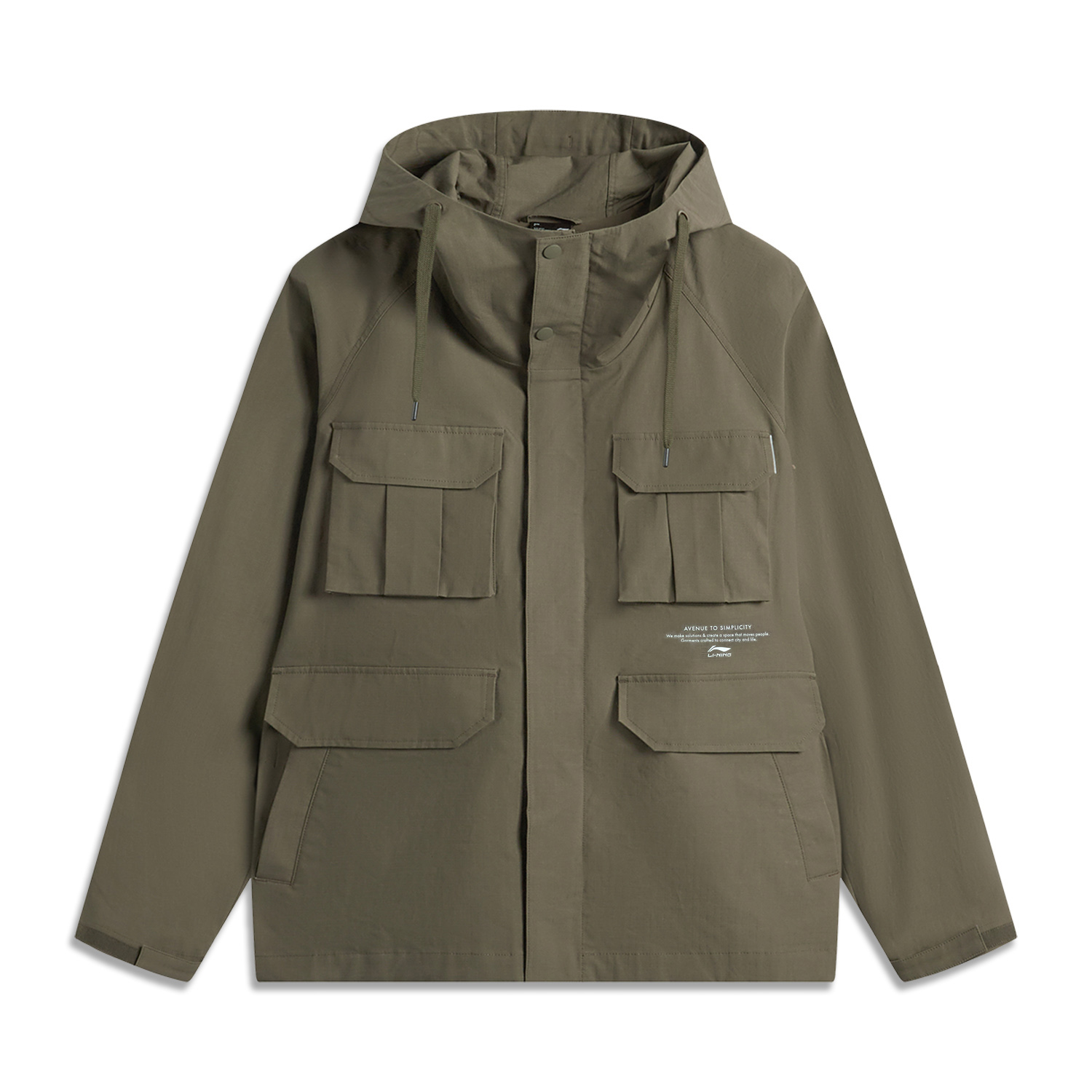 LINING Тренч спортивный армейский зеленый, Army Canvas Green
LINING Тренч спортивный армейский зеленый, Army Canvas Green