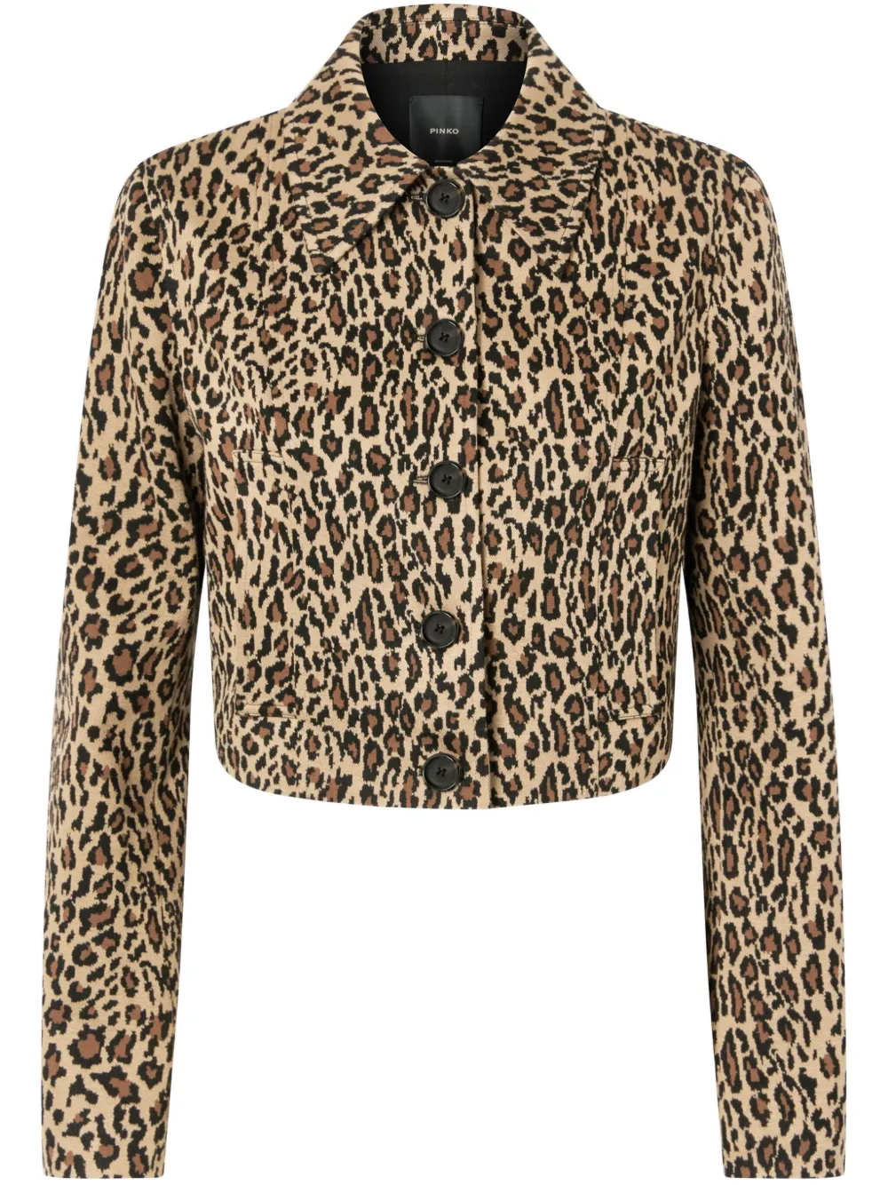 Куртка с леопардовым принтом PINKO, коричневый
Куртка с леопардовым принтом PINKO, коричневый