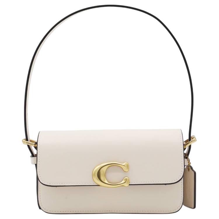 COACH Кожаная женская сумка через плечо бежевая
COACH Кожаная женская сумка через плечо бежевая