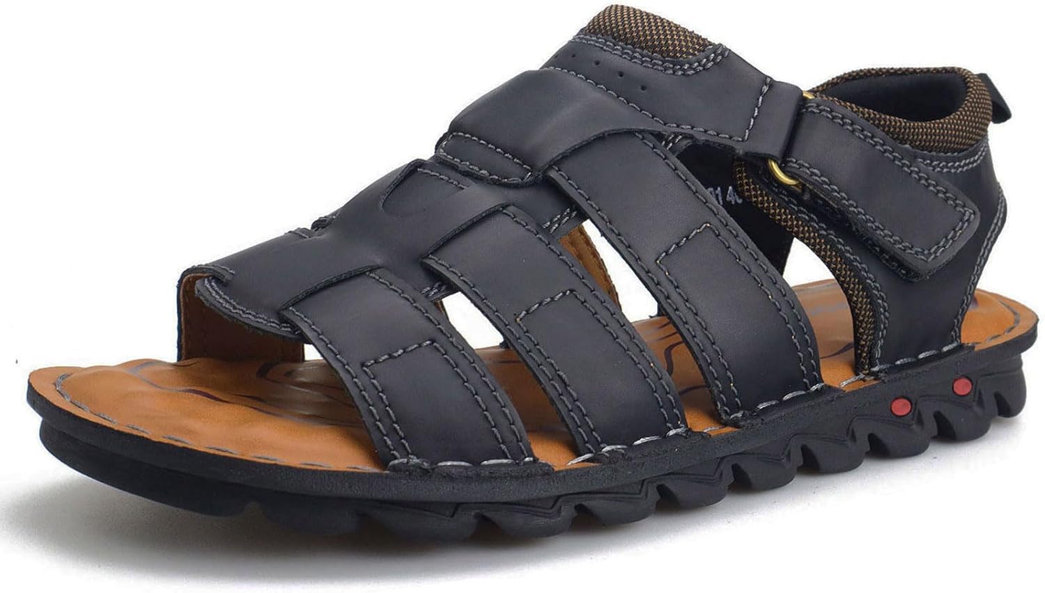 Мужские сандалии VOCECO с открытым носком, повседневные кожаные рыбацкие, регулируемые, легкие, для летнего отдыха на пляже, черный
Мужские сандалии VOCECO с открытым носком, повседневные кожаные рыбацкие, регулируемые, легкие, для летнего отдыха на пляже, черный