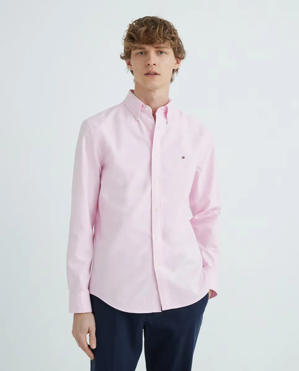 Мужская рубашка Оксфорд из ткани добби-вейв, классического кроя Tommy Hilfiger, розовый
Мужская рубашка Оксфорд из ткани добби-вейв, классического кроя Tommy Hilfiger, розовый