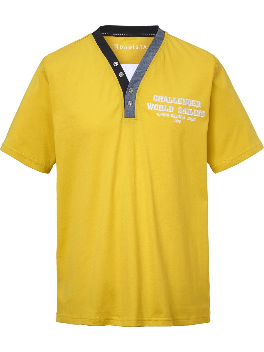 Классическая футболка BABISTA Shirt, желтый
Классическая футболка BABISTA Shirt, желтый