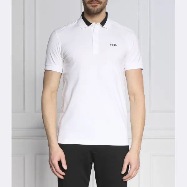 Рубашка поло узкого кроя Paule Boss, белый
Рубашка поло узкого кроя Paule Boss, белый