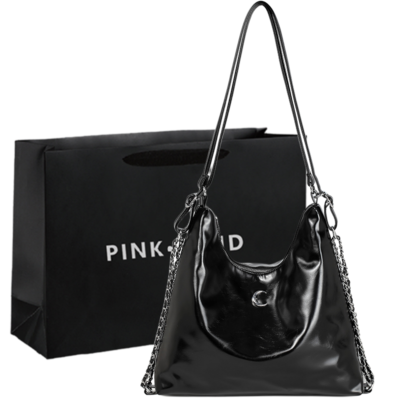 Рюкзак ПУ Сумка-шоппер Покупная Сумка Повседневная Женская Чёрная PINK·LAND Серебристая
Рюкзак ПУ Сумка-шоппер Покупная Сумка Повседневная Женская Чёрная PINK·LAND Серебристая