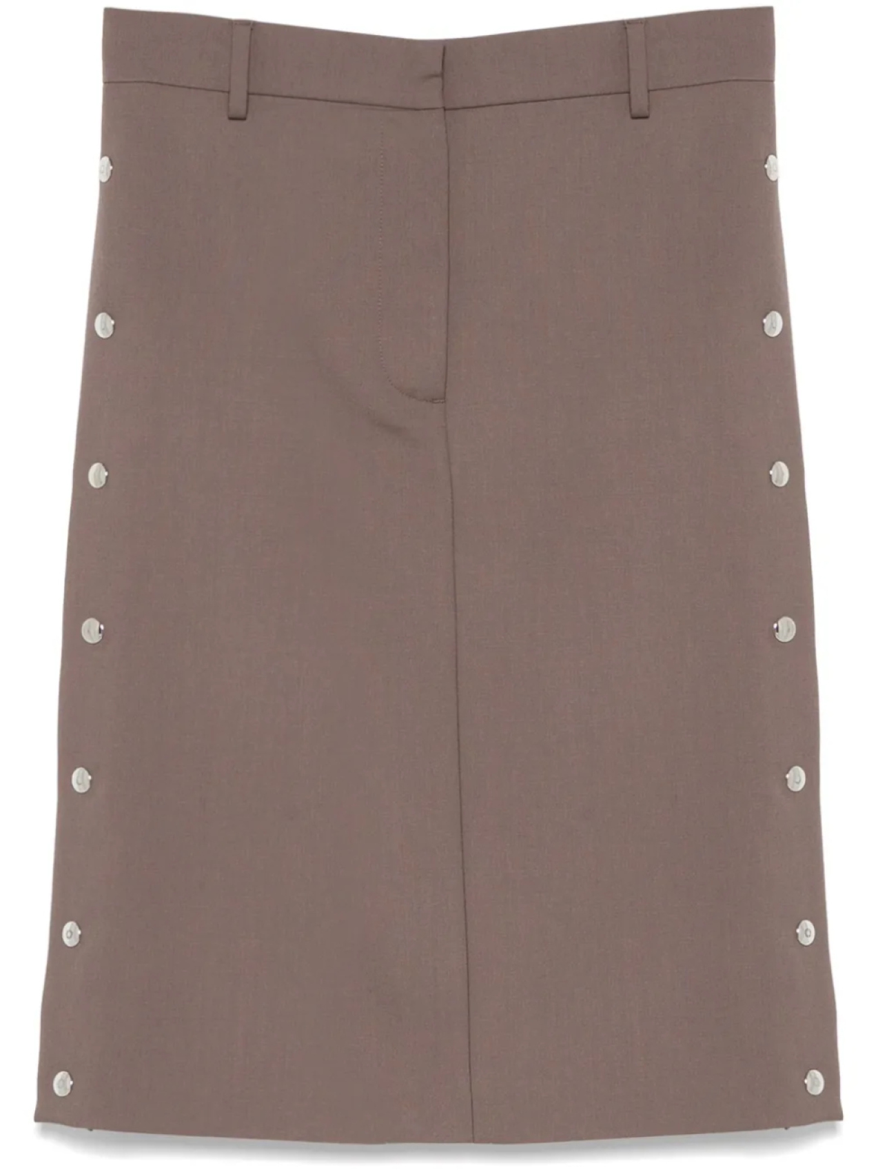 Stella McCartney юбка миди с заклепками, коричневый
Stella McCartney юбка миди с заклепками, коричневый