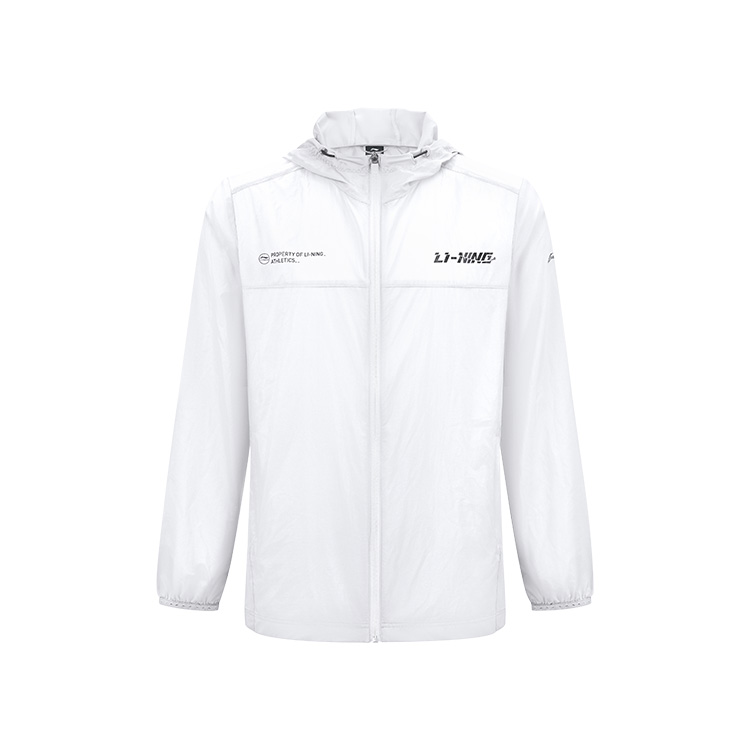 LINING Унисекс белое пальто для настольного тенниса, White
LINING Унисекс белое пальто для настольного тенниса, White