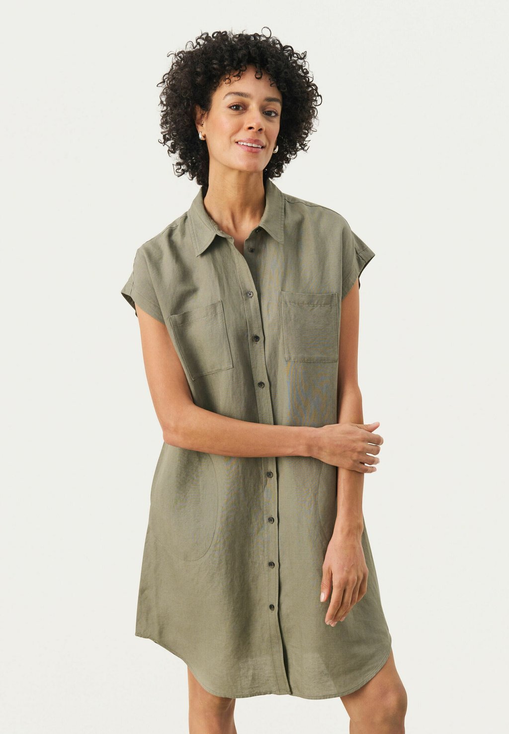 Платье-рубашка ELLENA Part Two, хаки
Платье-рубашка ELLENA Part Two, хаки