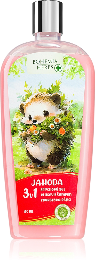 Пена для ванны и гель для душа Bohemia Herbs Club с клубникой Bohemia Gifts & Cosmetics, 500 мл
Пена для ванны и гель для душа Bohemia Herbs Club с клубникой Bohemia Gifts & Cosmetics, 500 мл