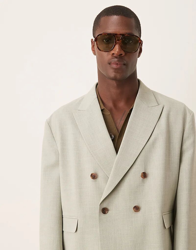 Пиджак свободного кроя из льняного материала ASOS DESIGN цвета шалфея
Пиджак свободного кроя из льняного материала ASOS DESIGN цвета шалфея