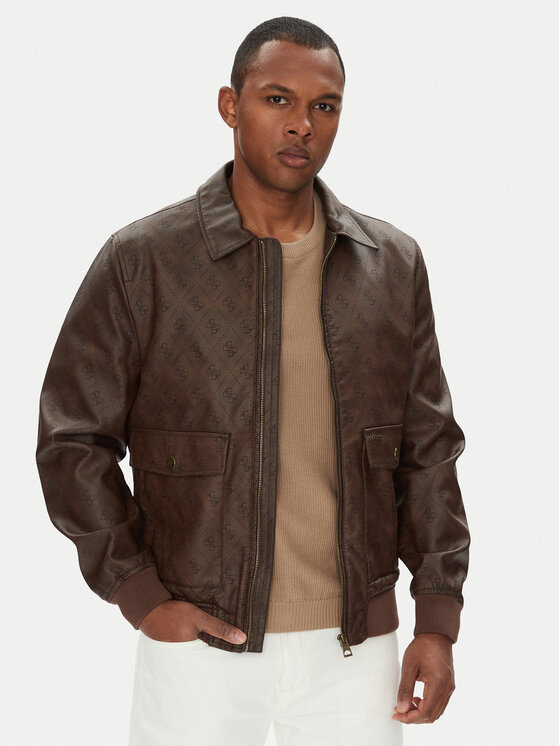 Куртка из искусственной кожи прямого кроя M5YL01 WGUC0 Guess, коричневый
Куртка из искусственной кожи прямого кроя M5YL01 WGUC0 Guess, коричневый