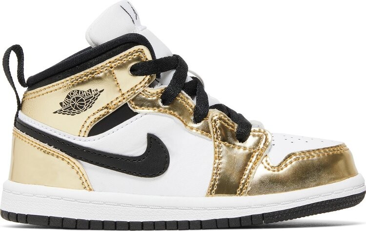 Кроссовки Air Jordan 1 Mid SE TD Metallic Gold, золотой
Кроссовки Air Jordan 1 Mid SE TD Metallic Gold, золотой