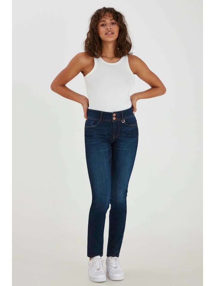 Джинсы PZSUZY облегающие из темно-синего денима Pulz
Джинсы PZSUZY облегающие из темно-синего денима Pulz