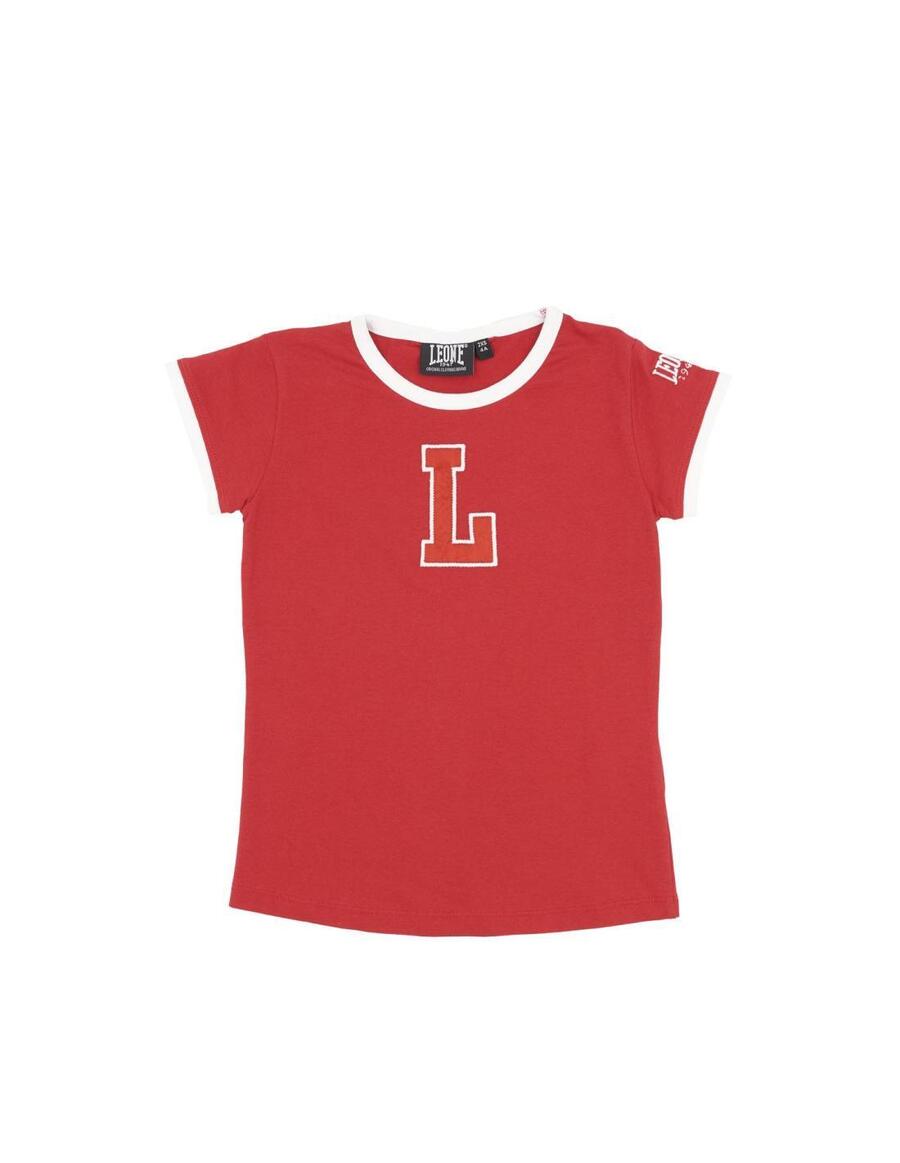 LEONE 1947 APPAREL Футболка с коротким рукавом для девочек колледжа с надписью L.
LEONE 1947 APPAREL Футболка с коротким рукавом для девочек колледжа с надписью L.