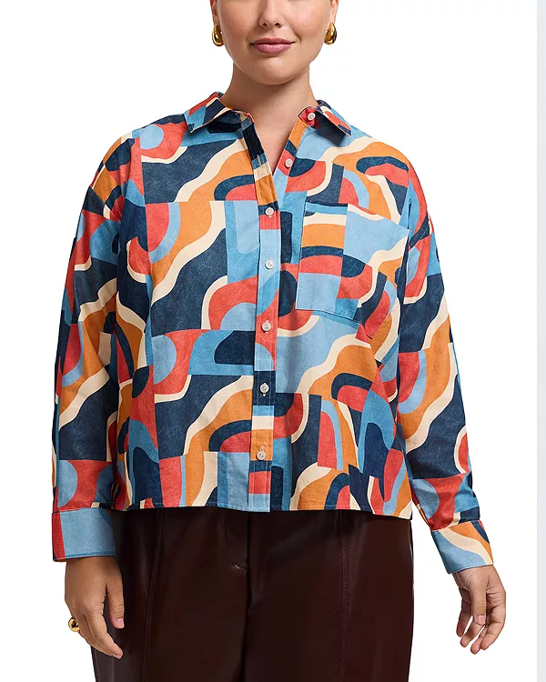 Вельветовая рубашка Марина Foxcroft Plus, мультиколор
Вельветовая рубашка Марина Foxcroft Plus, мультиколор