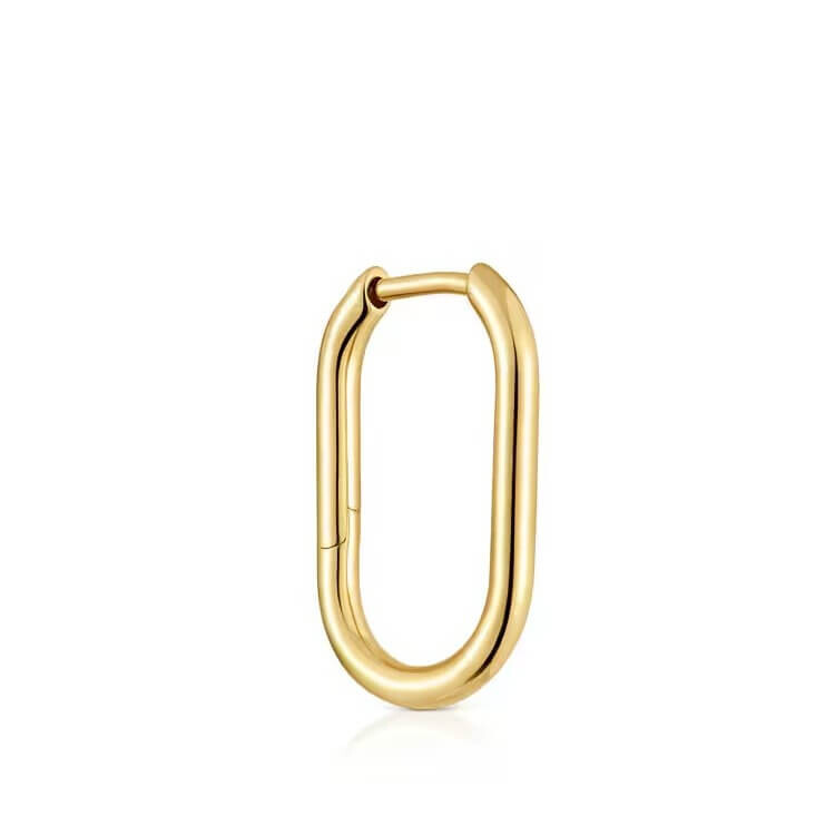 Серьга-кольцо Tous Basics Single Oval, 17 мм, серебро с 18-каратным золотым покрытием
Серьга-кольцо Tous Basics Single Oval, 17 мм, серебро с 18-каратным золотым покрытием