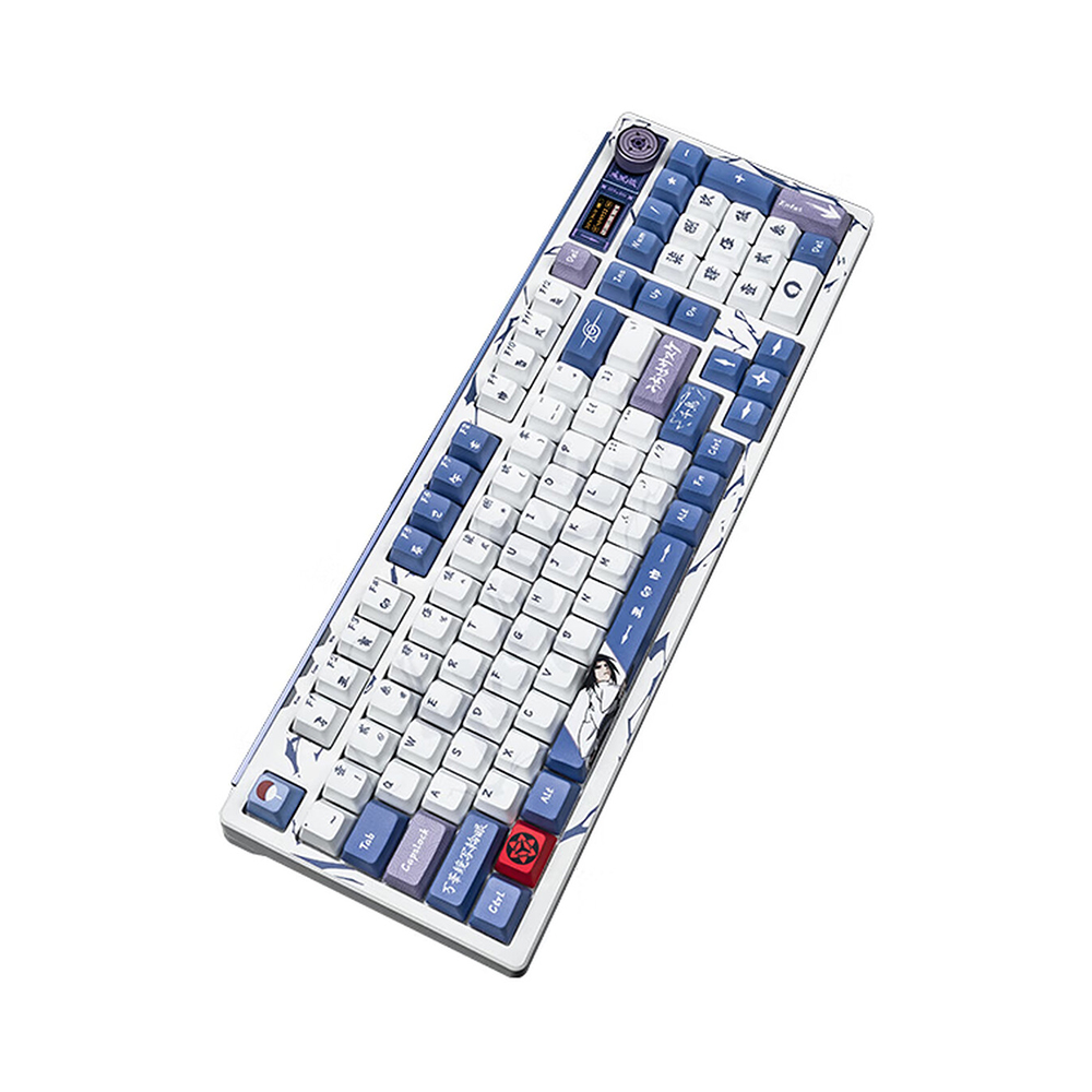 Игровая клавиатура Valkyrie VK99 Gaming Naruto Shippuden, Sasuke Uchiha, белый/синий, английская раскладка
Игровая клавиатура Valkyrie VK99 Gaming Naruto Shippuden, Sasuke Uchiha, белый/синий, английская раскладка