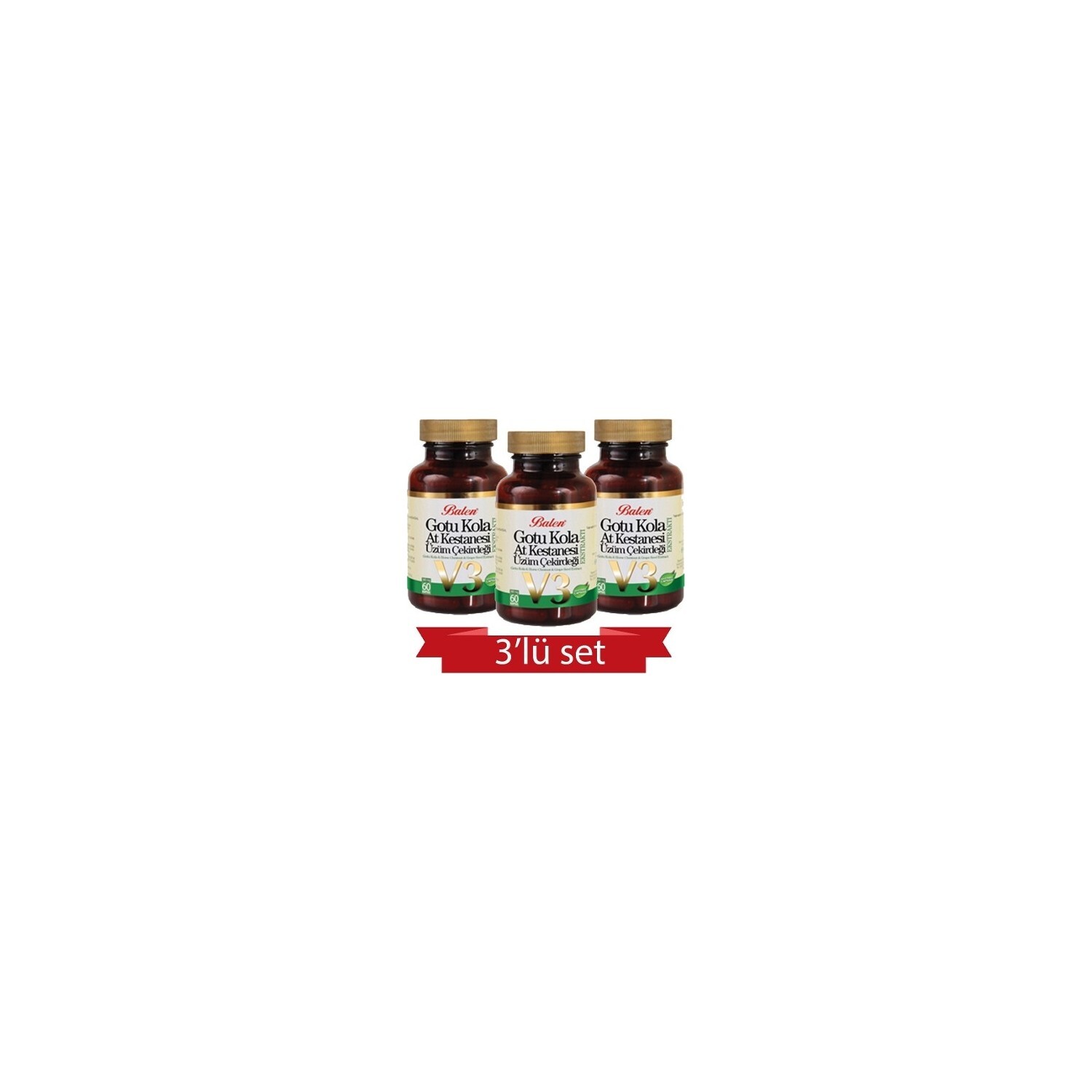 Активная добавка Balen Gotu Kola-Horse Chestnut-Grape Seed, 355 мг, 60 капсул, 3 штуки
Активная добавка Balen Gotu Kola-Horse Chestnut-Grape Seed, 355 мг, 60 капсул, 3 штуки