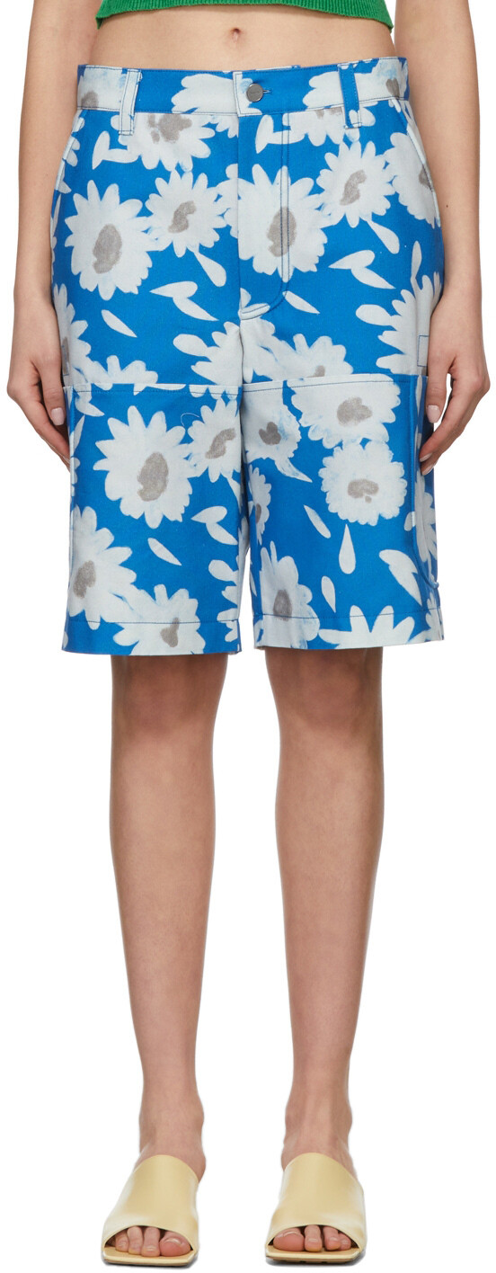 Синие шорты Le Short Giardino Jacquemus
Синие шорты Le Short Giardino Jacquemus