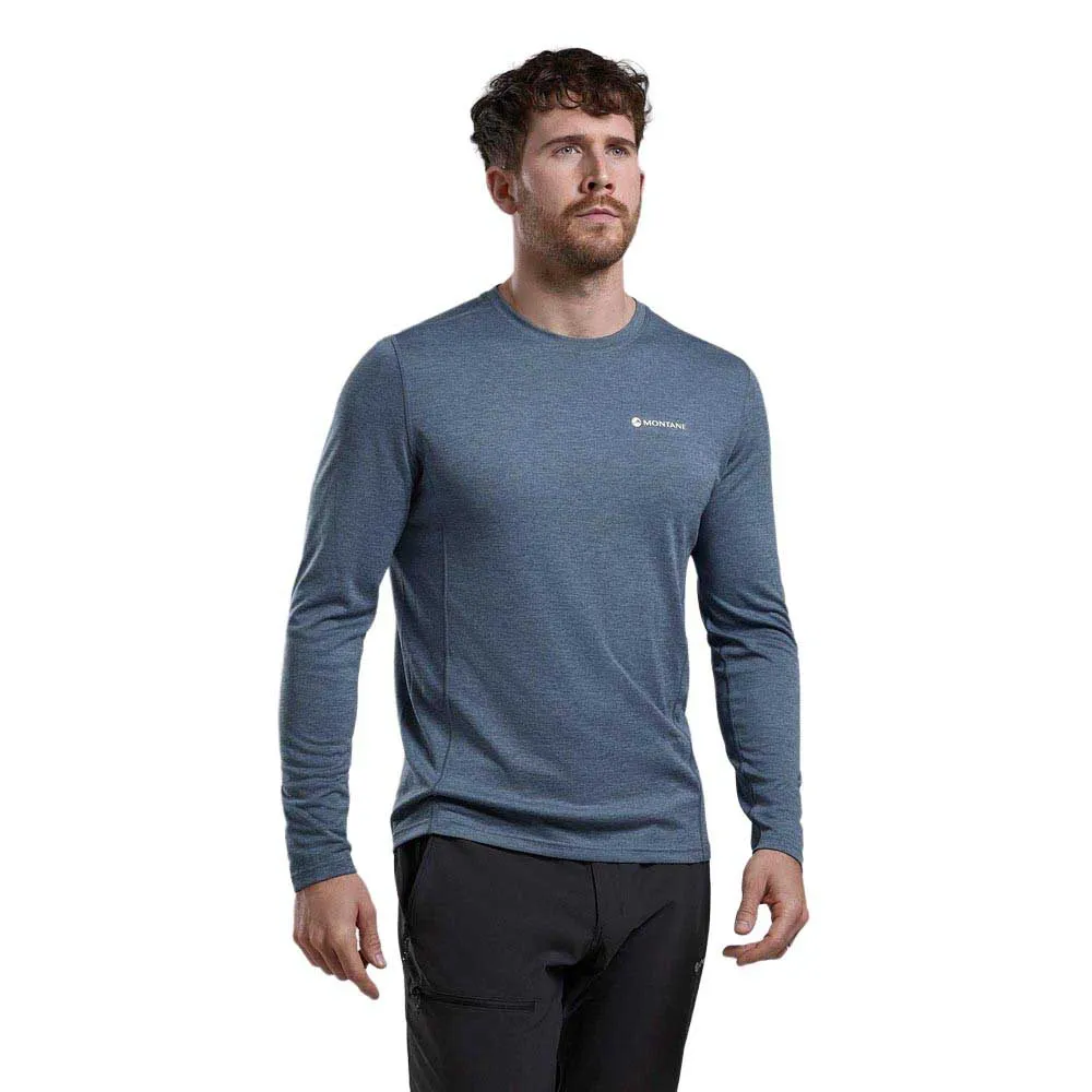Футболка Montane Dart long sleeve, синий 
Футболка Montane Dart long sleeve, синий