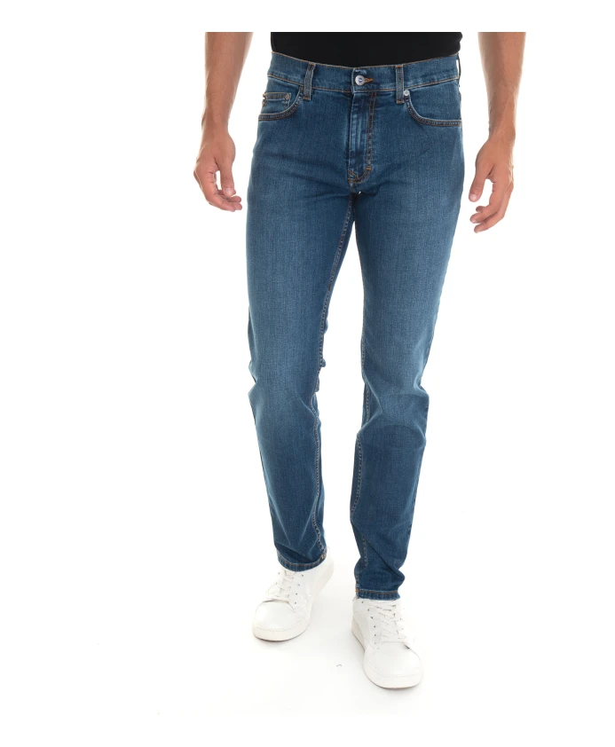 Джинсы с пятью карманами Harmont & Blaine, синий
Джинсы с пятью карманами Harmont & Blaine, синий