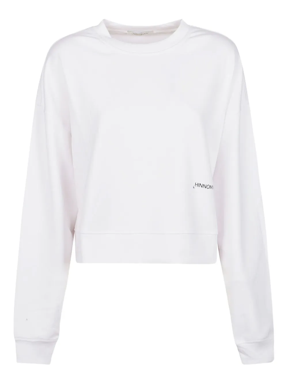 Укороченный свитшот с длинными рукавами HINNOMINATE, белый
Укороченный свитшот с длинными рукавами HINNOMINATE, белый