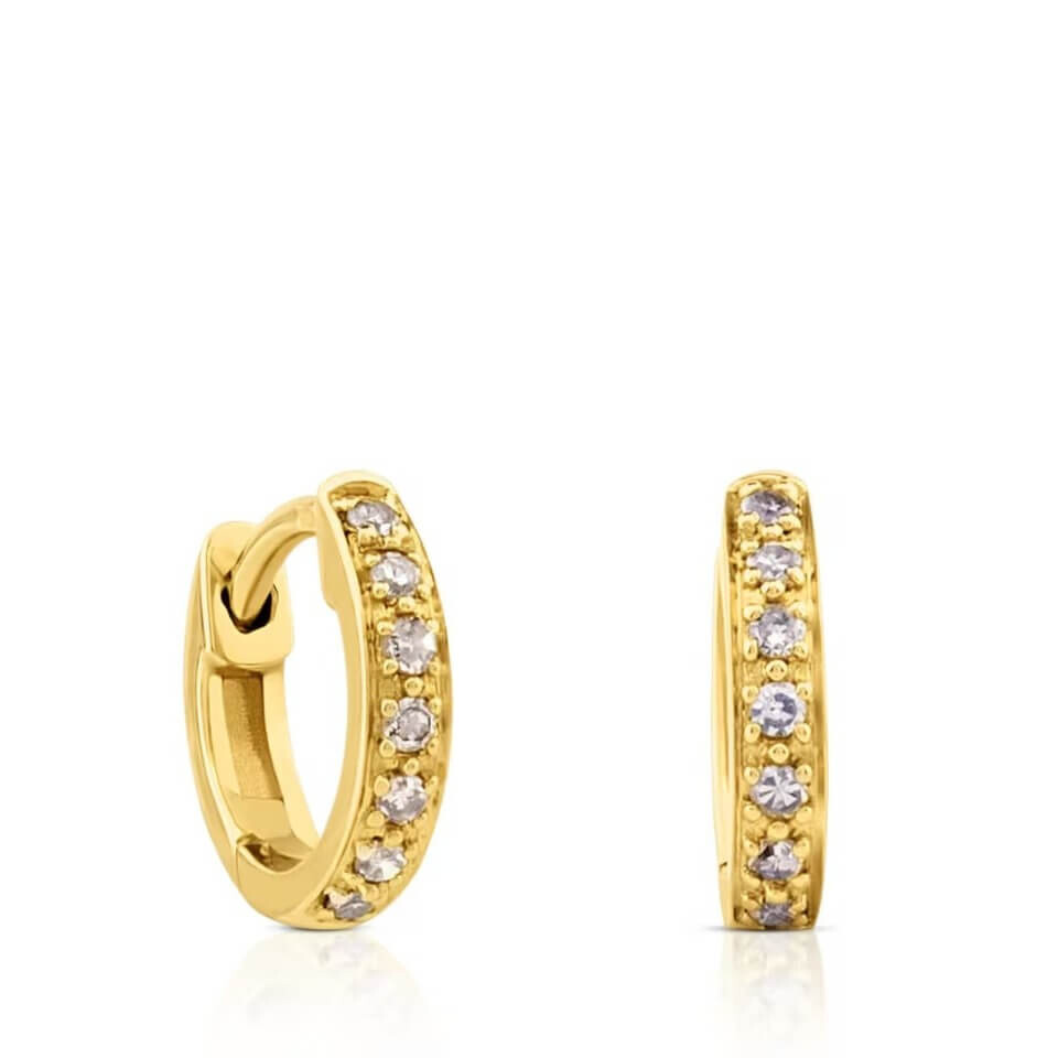 Серьги-кольца Tous Gem Power Omega Back, золото/бриллианты
Серьги-кольца Tous Gem Power Omega Back, золото/бриллианты