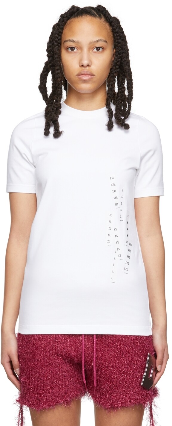 Белая тянущаяся футболка одного размера Doublet, Белый, Белая тянущаяся футболка одного размера Doublet
Белая тянущаяся футболка одного размера Doublet, Белый, Белая тянущаяся футболка одного размера Doublet