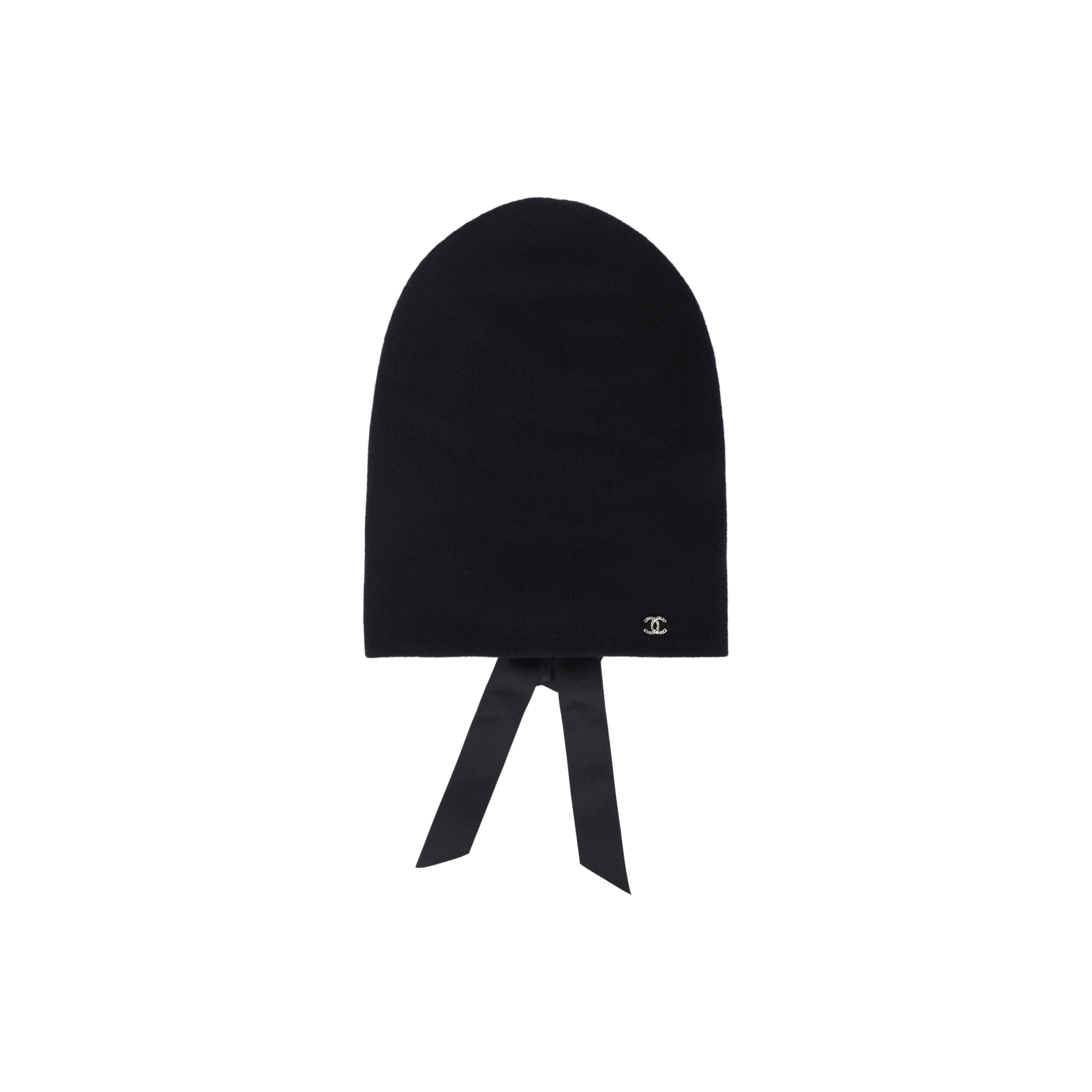 CHANEL Кашемировая женская шапка черная, Black
CHANEL Кашемировая женская шапка черная, Black