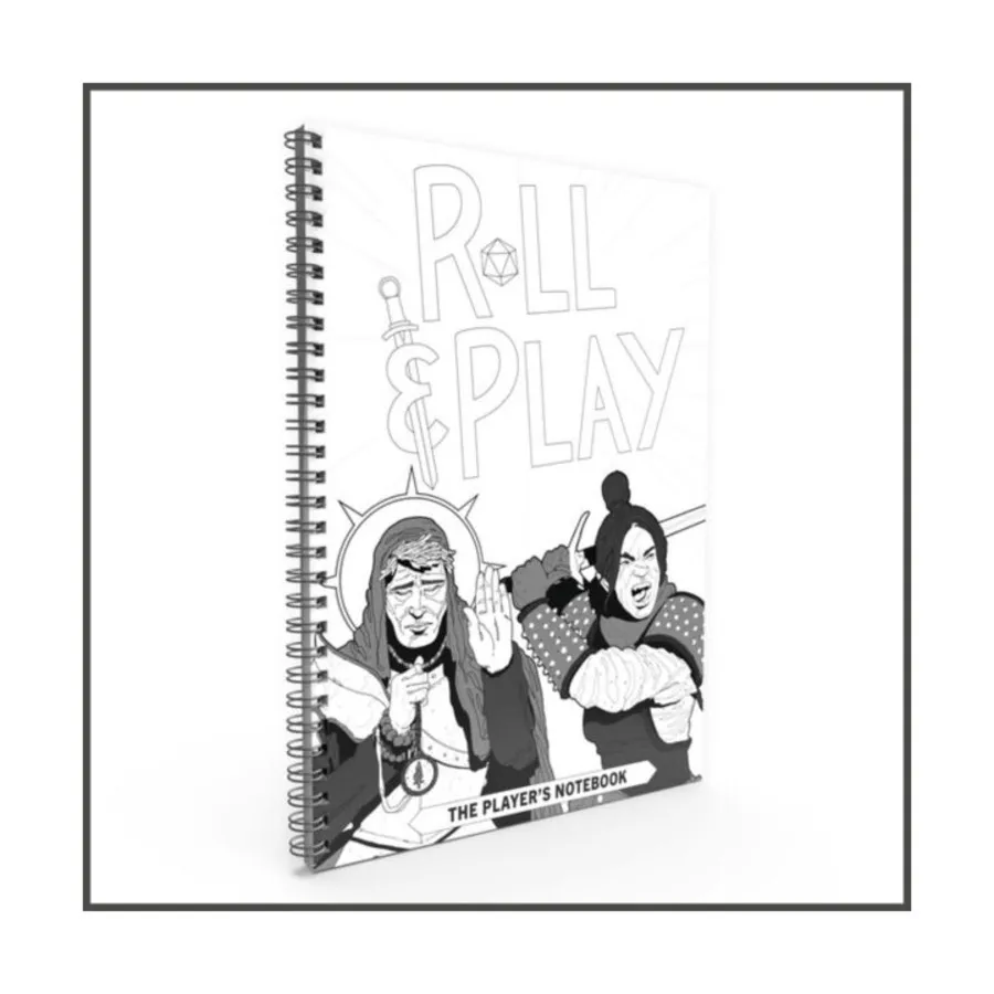 Player's Notebook (2021 Edition), Roll & Play, мягкая обложка
Player's Notebook (2021 Edition), Roll & Play, мягкая обложка