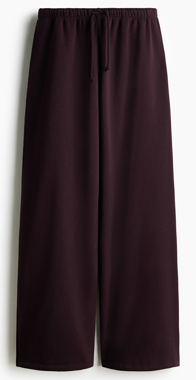 Брюки-джоггеры H&M Wide-leg, темно-сливово-фиолетовый
Брюки-джоггеры H&M Wide-leg, темно-сливово-фиолетовый