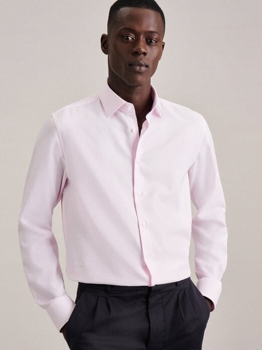 Деловая рубашка с длинным рукавом Seidensticker, розовый
Деловая рубашка с длинным рукавом Seidensticker, розовый